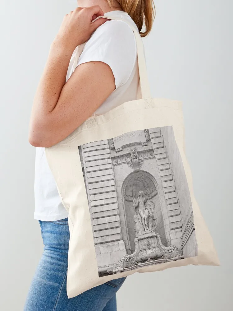 

NYC Public Library Study 2 Tote Bag custom bags personalized tote bag Lady bags custom fabric bag
