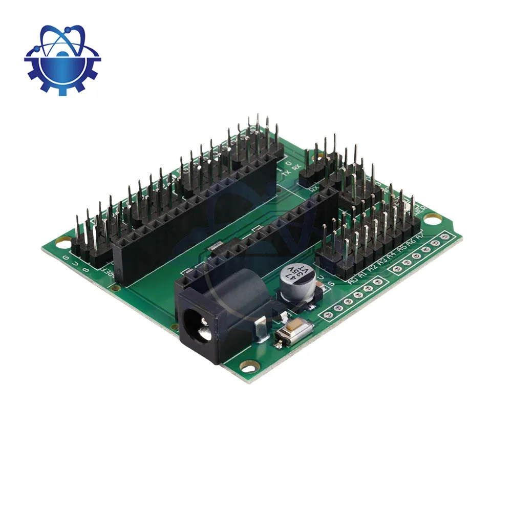 NANO V3.0 R3 Expansion Board Module Board Dual Purpose Development Board Expansion Board Power Supply Base Board For Arduino