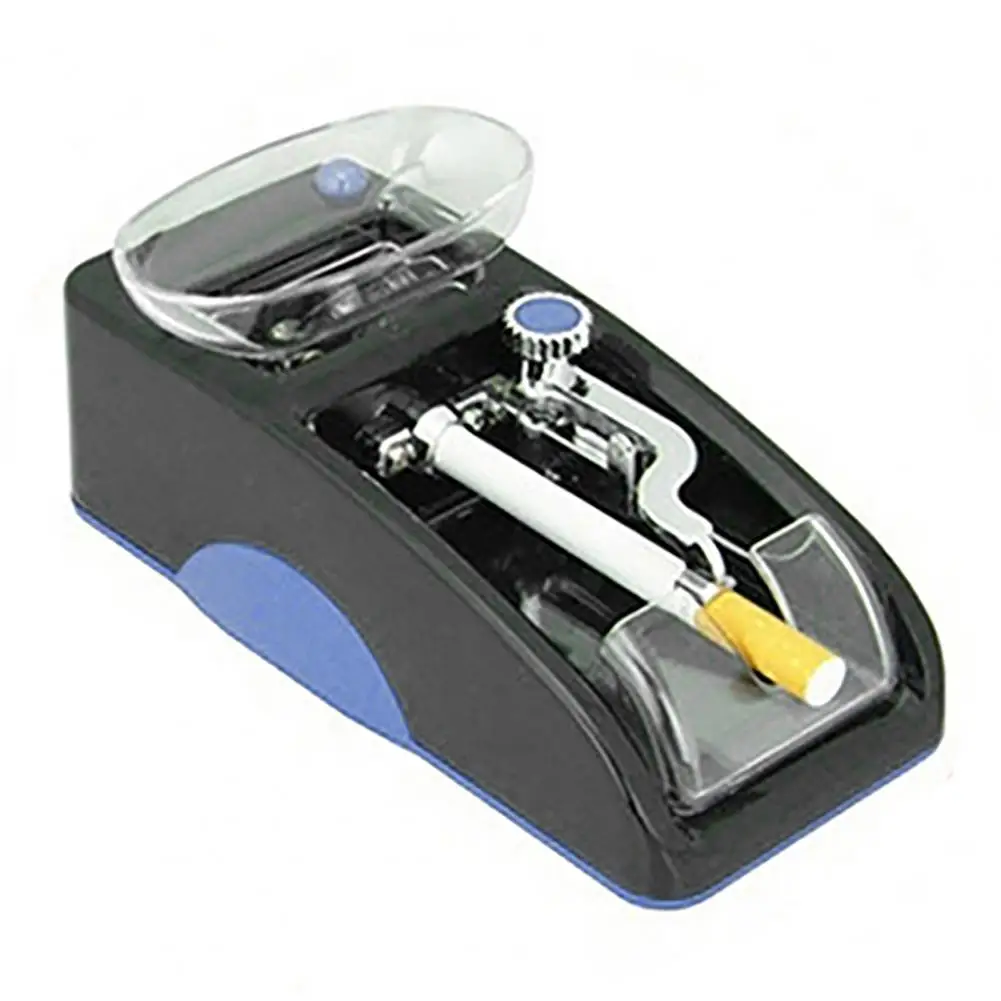 EU Plug Mini Easy Electric Automatic Cigarette Injector Rolling Machine Roller Cigarette Accessories