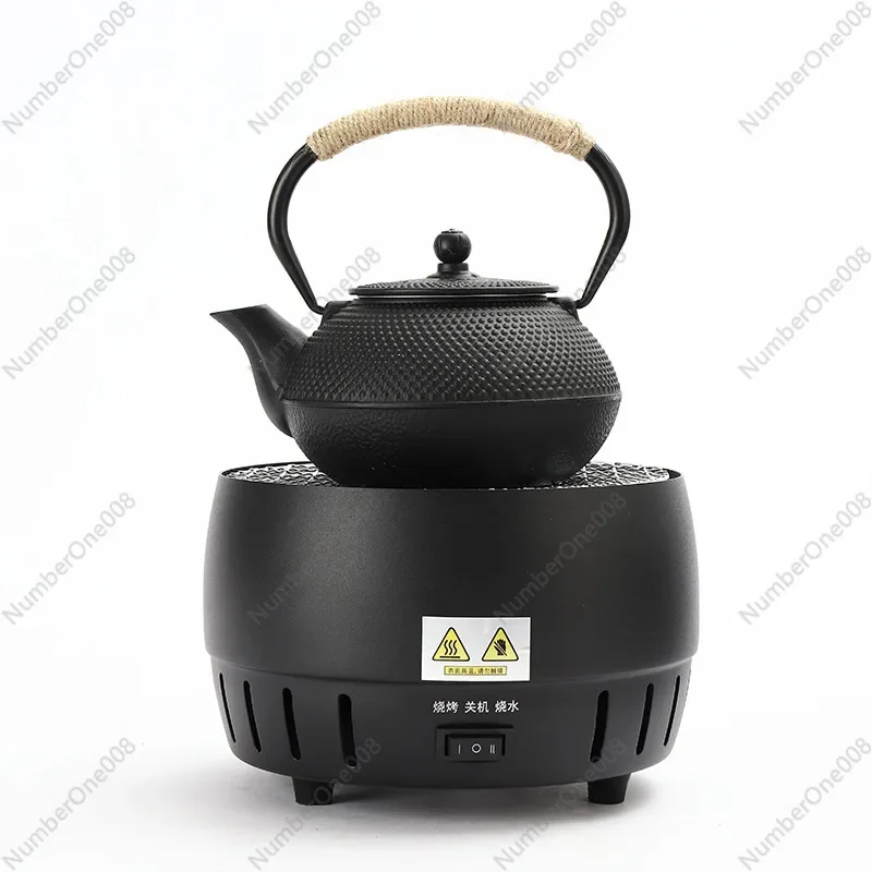 

220V Electric Ceramic Stove Mini Outdoor Barbecue Machine Charcoal Burner Electric Barbecue Stove Home Around Stove Tea Brewer