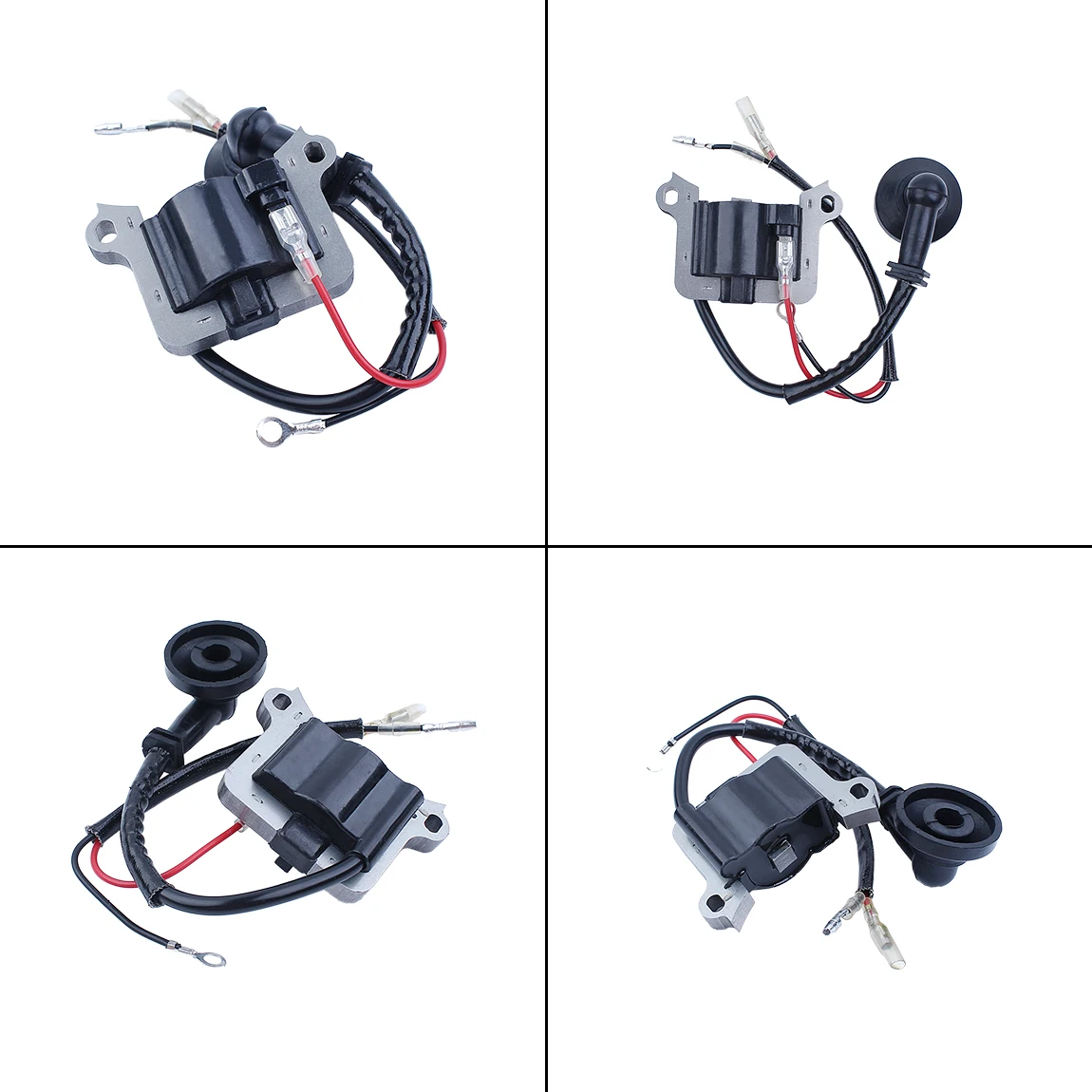 Imagem -06 - Bobina de Ignição Apto para 43cc 52cc Cg430 Cg520 Bg430 Cortador de Grama Cortador de Escova a Gasolina Grama Aparador Jardim Ferramentas Parte 405 44-5