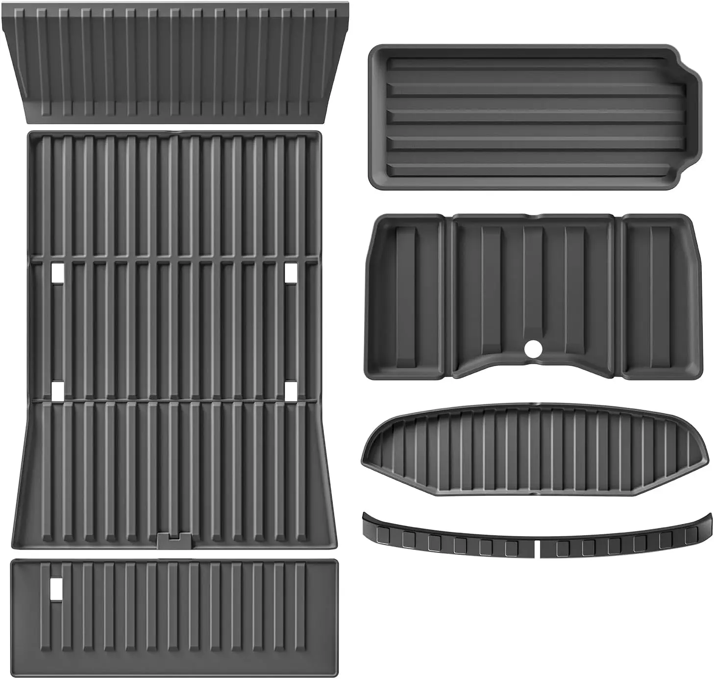 7PC RearTrunkMats