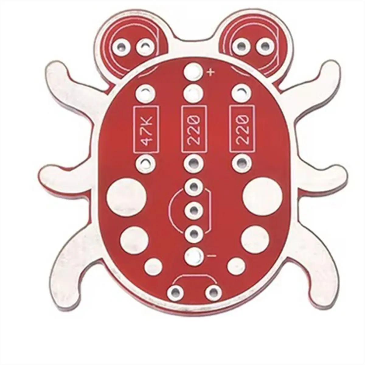 A72Z Electronic Diy Kit Weevil Eye Beginner Learn to Solder Fun Kit Handmade Gift Fit for Student Experiment Green