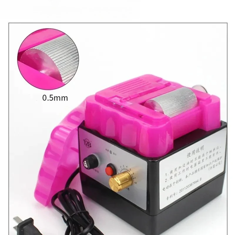 Electric Oil Edge Box Edge Dyeing Machine, Non Stick Oil, Adjustable Speed Dyeing, Multiple Pattern Teeth Available