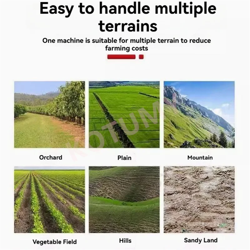 New Style Cultivator 4 Stroke Cultivator Multi-function Rotary Tiller Machinery Agricultural Garden Tools