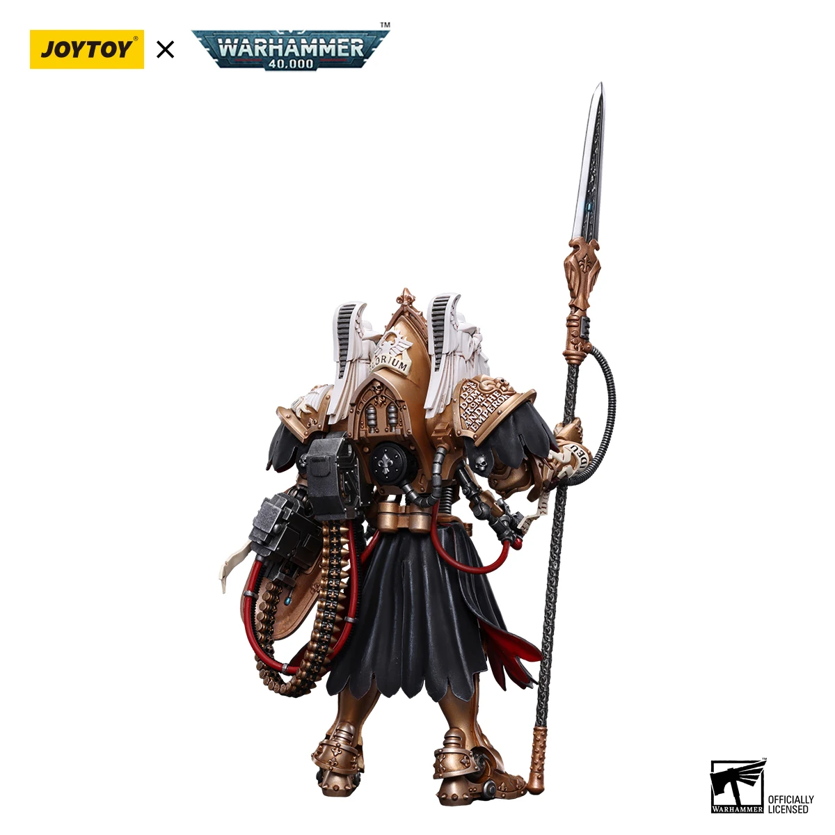 [NA STANIE] JOY TOY Warhammer 40K Figurka Akcji 1/18 Adepta Sororitas Abbess Sanctorum Morvenn Vahl Anime Model Militarny