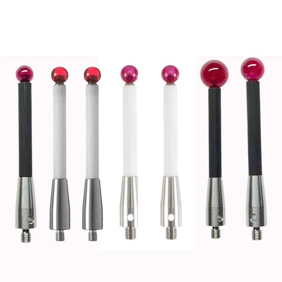 CNC machine probe M4 ruby ceramic measuring needle hollow ceramic rod/solid ceramic rod A-5000-3709/3712 Renishaw 6.0mm