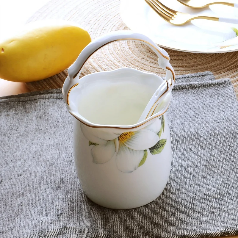 Bone china spoon holder, porcelain kitchen spoon rest, utensil holder, cooking spoon stand, kicthen organizer, kitchen storage