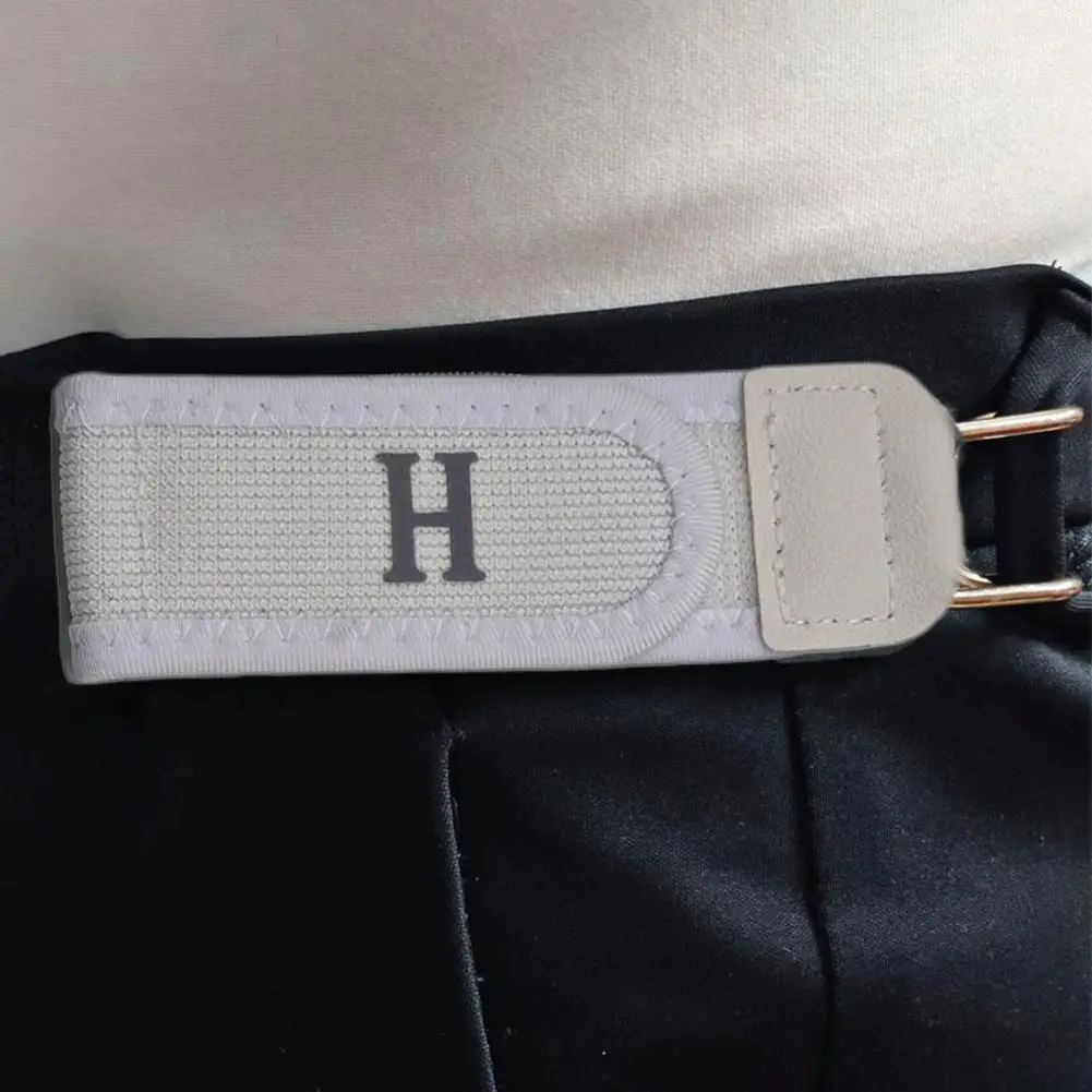 

Модный регулируемый эластичный пояс без пряжки для мужчин, повседневный ремень без пряжки с пряжкой, роскошный мужской ремень Gif G4M2