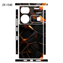 Color Sticker for Nubia Z80 Z70 Ultra Z50 Ultra 5G Back Screen Protector Hing Side Skin Protective Film Z60 ultra