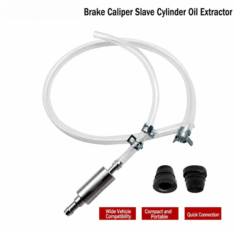 Universal Brake Bleeder Release Device Hose Leak-Proof Exhaust Tube Pumping Oil Kit with One-Way Check Valve for Car &Motorcycle view 2