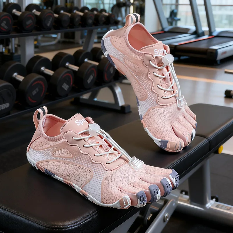Zapatos Deportivos con Punta Dividida, Zapatos de Cinco Dedos, para Entrenamiento de Yoga, Pilates, Levantamiento de Pesas, Peso Muerto, Sentadillas, Estilo Barefoot, para Hombre y Mujer