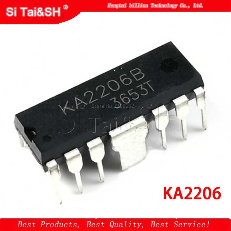 10PCS KA2206 DIP12 KA2206B DIP new and original IC