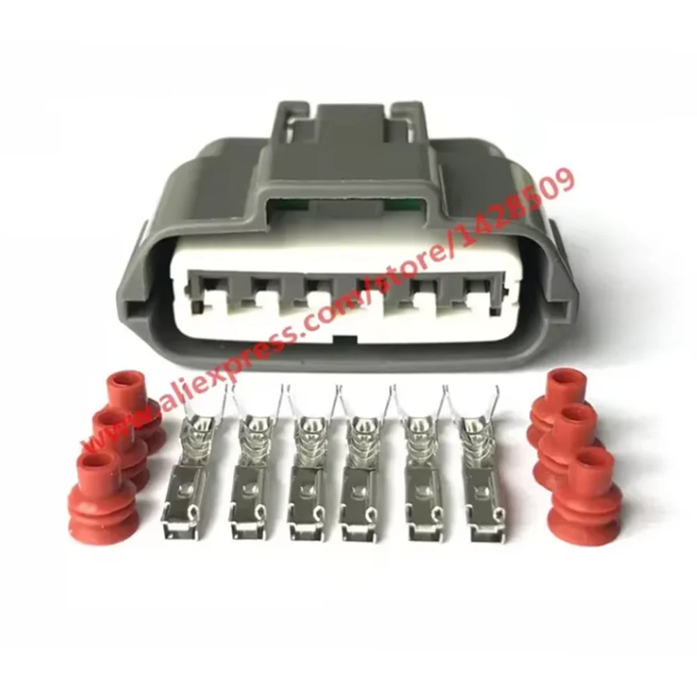 1 Set 6 Pin Sumitomo 6189-0784 Ignition Coil Connector Motorcycle Socket For Nissan Left Rear Door Locking Device