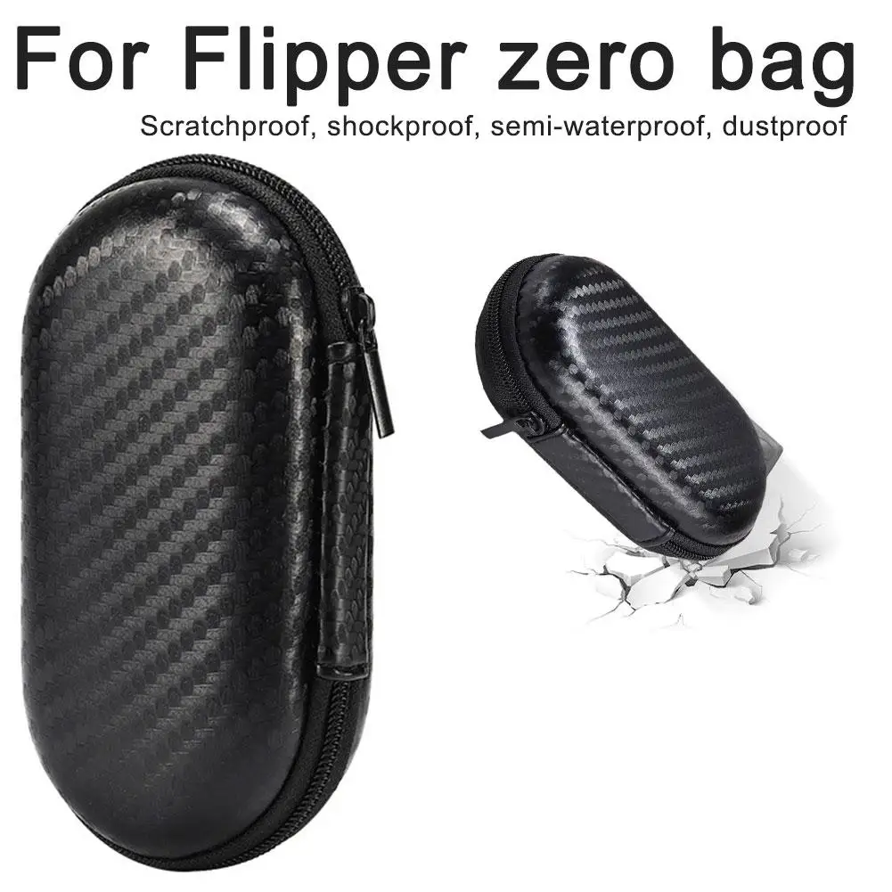 Carrying For Flipper Zero Handheld Black Storage Box Portable Mini Travel Bag For Flipper Zero Organizer I6u6