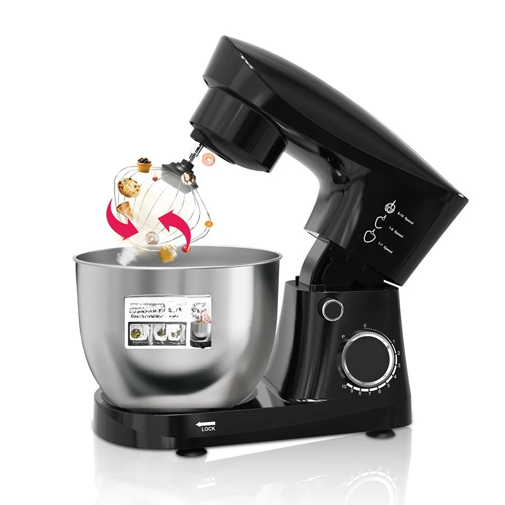 

Household multi-function cooking machine, stainless steel, high-power dough blender