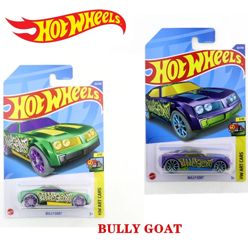 

2022-62 Hot Wheels BULLY GOAT Mini Alloy Coupe 1/64 Metal Diecast Model Car Kids Toys Gift