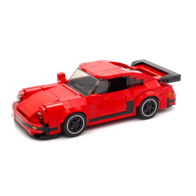 

345PCS New MOC​​Champion City Highway 911 Turbo Sports Car Modular Children's Educational Building Blocks Toy Gift
