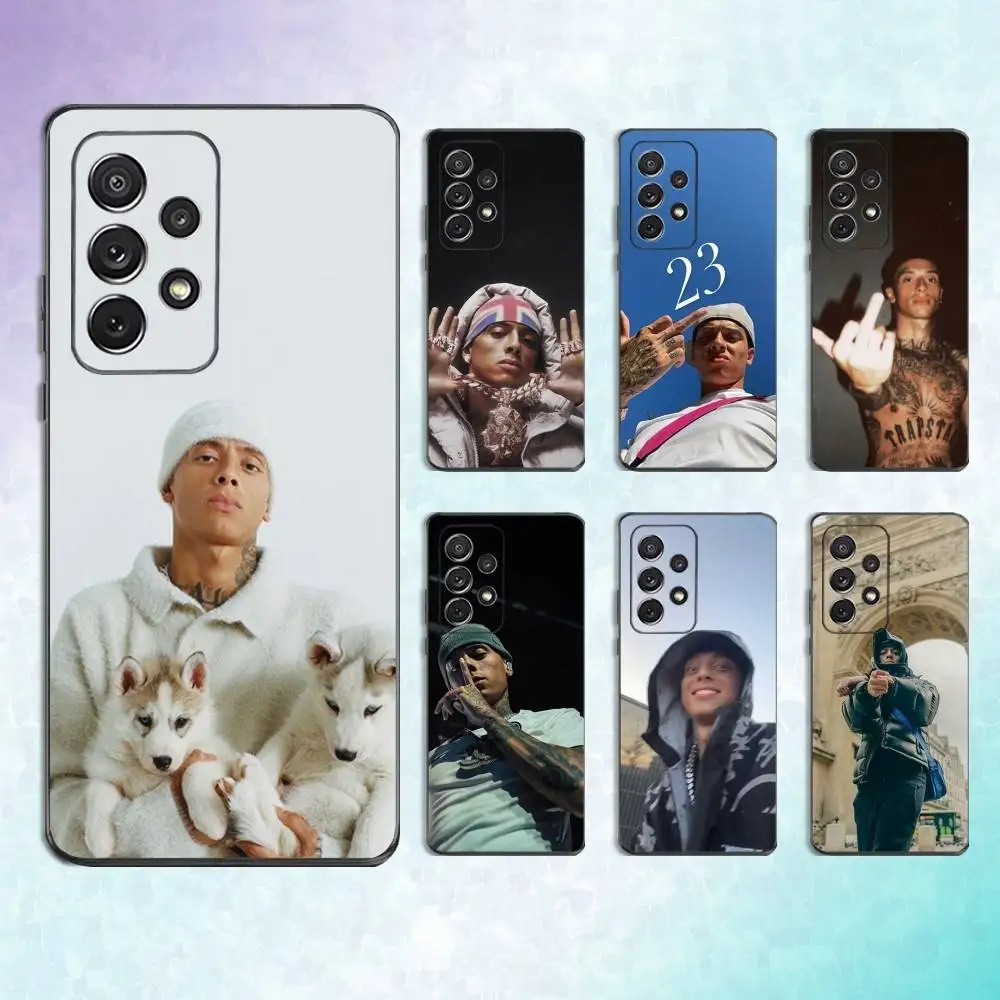

C-Central C-Cee Rapper Phone Case For Samsung S25,S24,S23,S22,S21,S20,S10,Ultra,Plus,Lite,FE,Soft Silicone Black Cover