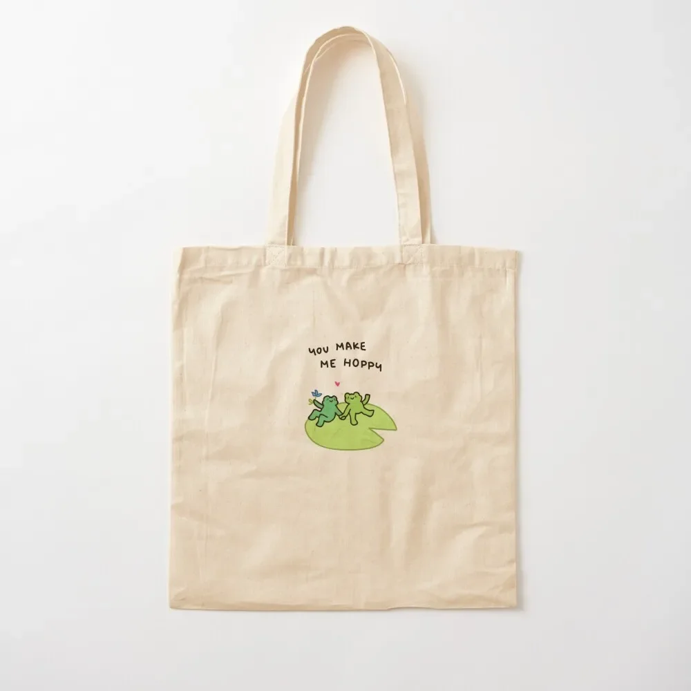 

you make me hoppy Tote Bag female bag Big bag Portable shopping