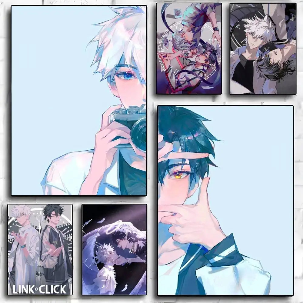 Anime Game L-Link Click Poster High Quality Print Home Decor Wall Art Mural Room Bar Decoration
