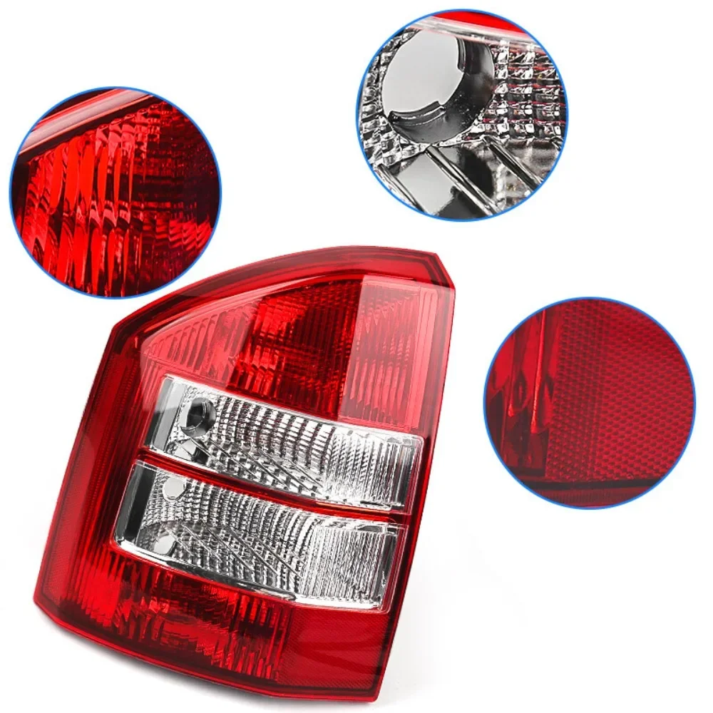 Left Right Rear Tail Light Fog Turn Signal Brake Lamp Shade Without Bulb For Jeep Compass 2007-2010 5303878AD 5303879AD