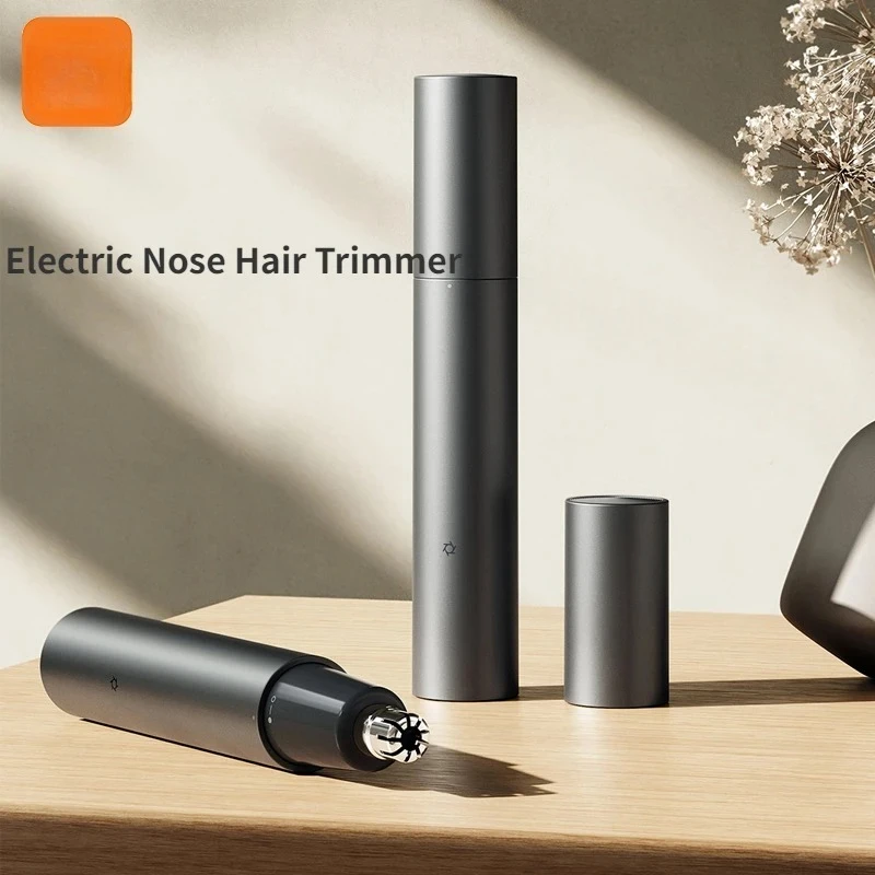 

Mijia Electric Nose Hair Trimmer Removable Antibacterial Blade Hidden Protective Cover IPX5 Waterproof Type-C Charging