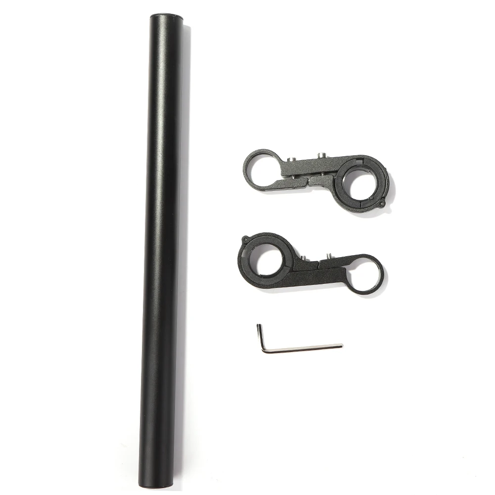 

Новинка 2021, адаптер для подъема руля, удлинитель, запасные части, удлинитель руля скутера, алюминиевый удлинитель, держатель