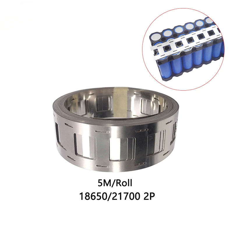 

5M 0.15x27mm Nickel Plated Belt 2P Lithium Battery Nickel Strip Li-ion Batteries Nickel Strip Used for 18650/21700 Battery Packs