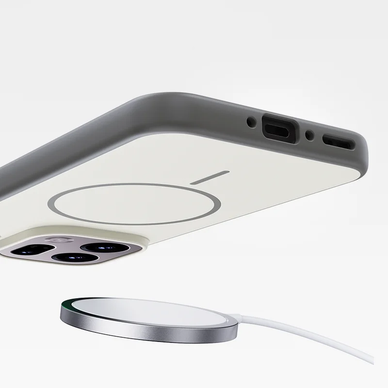 Etui do OPPO Find X9 Pro, X10 Pro Max, X9s – magnetyczne, dwukolorowe, matowe, wykonane z PC i TPU, zapewniające przyjemne w dotyku wykończenie, z metalowymi przyciskami. — zdjęcie produktu 5