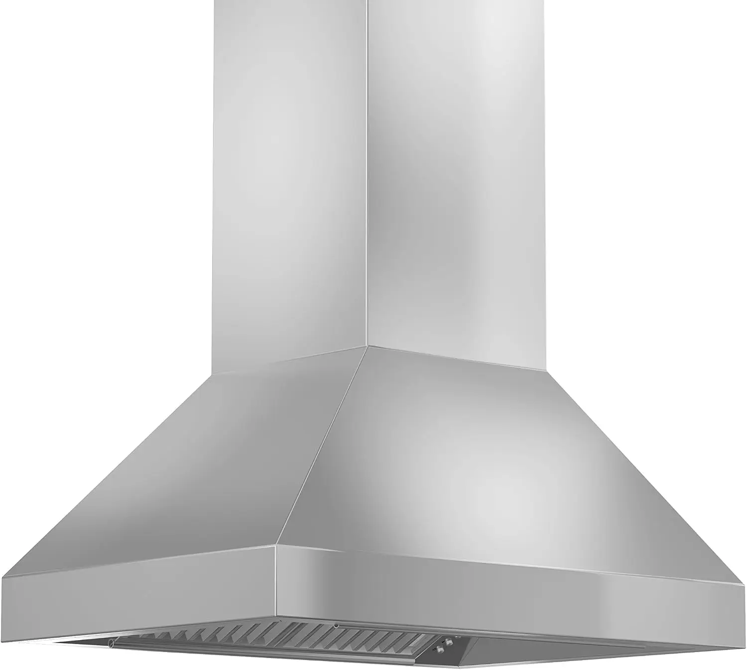 36-Inch Island Mount Ducted Range Hood, Outdoor-Approved Stainless Steel Construction
