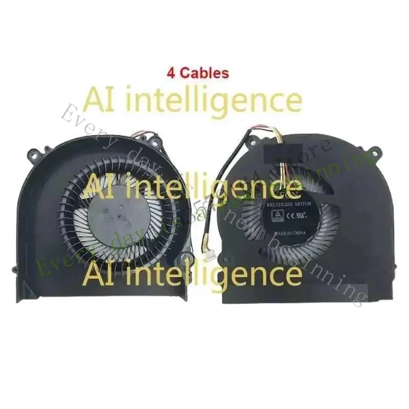 

NV. New Laptop Cooler CPU GPU Fan For T7-X7E CR7DA T77E DC SC CN85S07 CN85S08