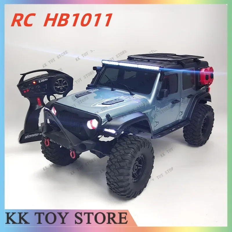 

1:10 R1011 Remote Control Full Size Model Car 2.4ghz High-Speed Off-Road Climbing Toy Car R1001 Upgraded Version Tpr Rubber Gift