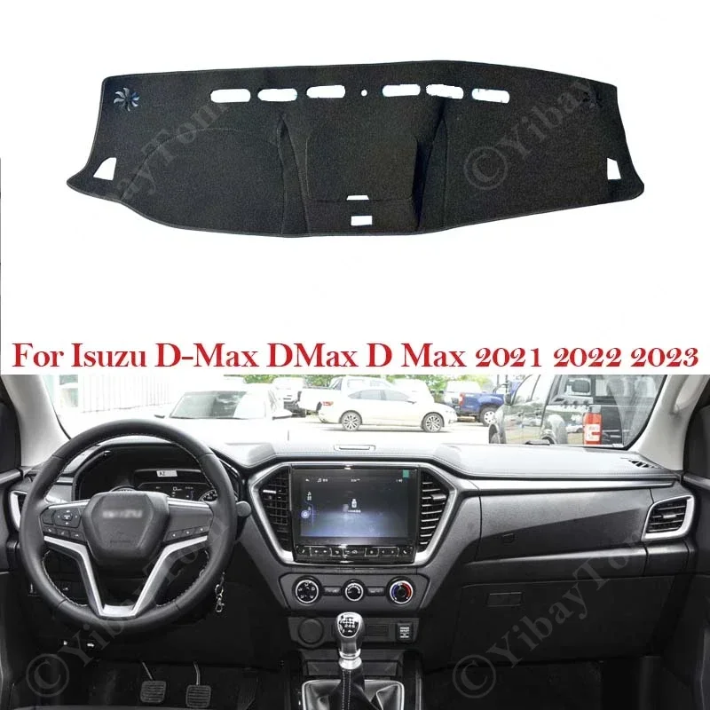 

Car Dashboard Sun Shade Cover for Isuzu D-Max DMax D Max 2021 2022 2023 Mat Avoid Light Pad Anti-UV Non-Slip Carpet
