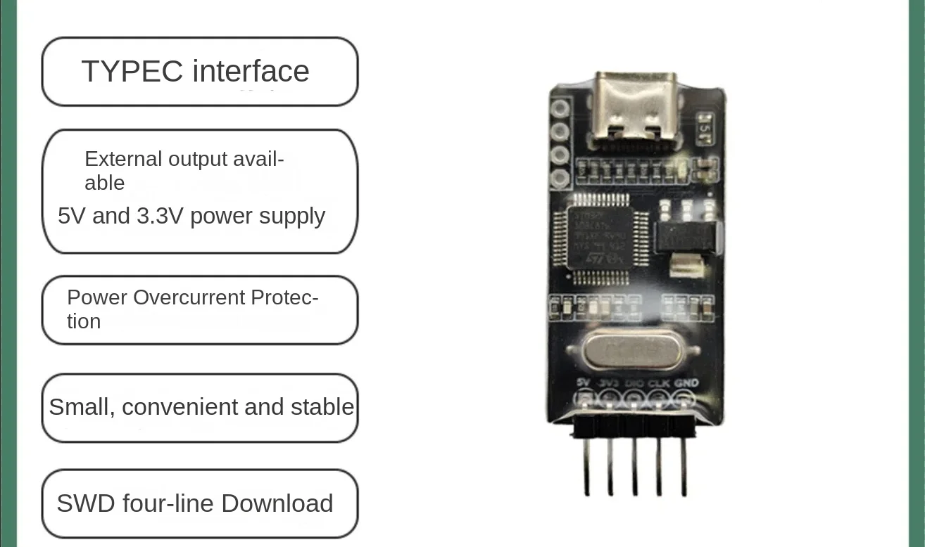 STM32 downloader Jli--nk OB ARM simulation debugger SWD downloader
