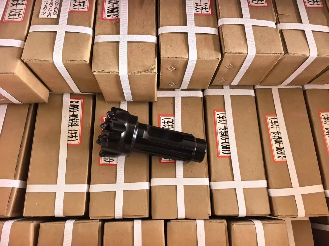 XJG Rock DTH Drill Bits Drilling Rig Powered Max 100m Depth 3-Month Warranty Sizes 90-165mm