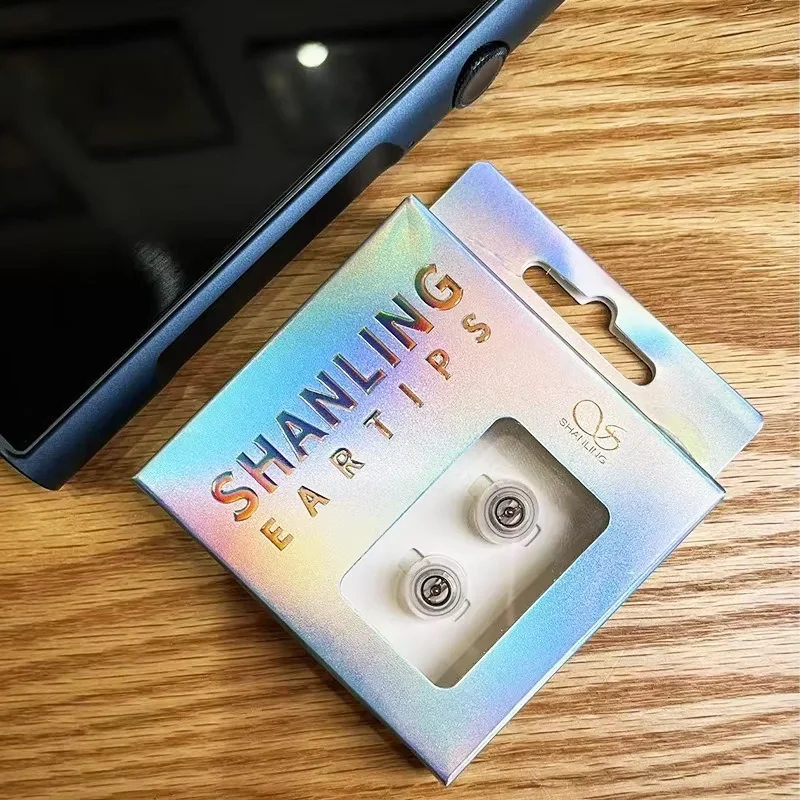 Shanling SE100 High-Fidelity Silicone Eartips Exclusive Aluminium Insert Suppresses Harmonic Distortion Premium Soft Silicone view 3