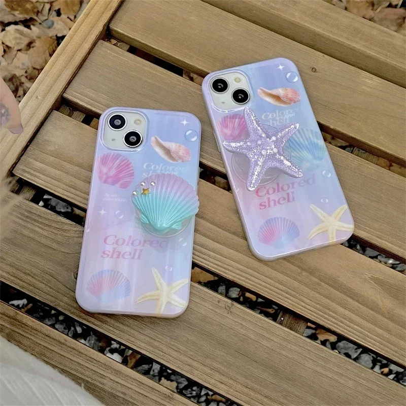 Гибкая подставка для телефона в виде морской звезды с держателем для пальцев и прочной клейкой основой, аксессуары для Iphone, держатель для телефона