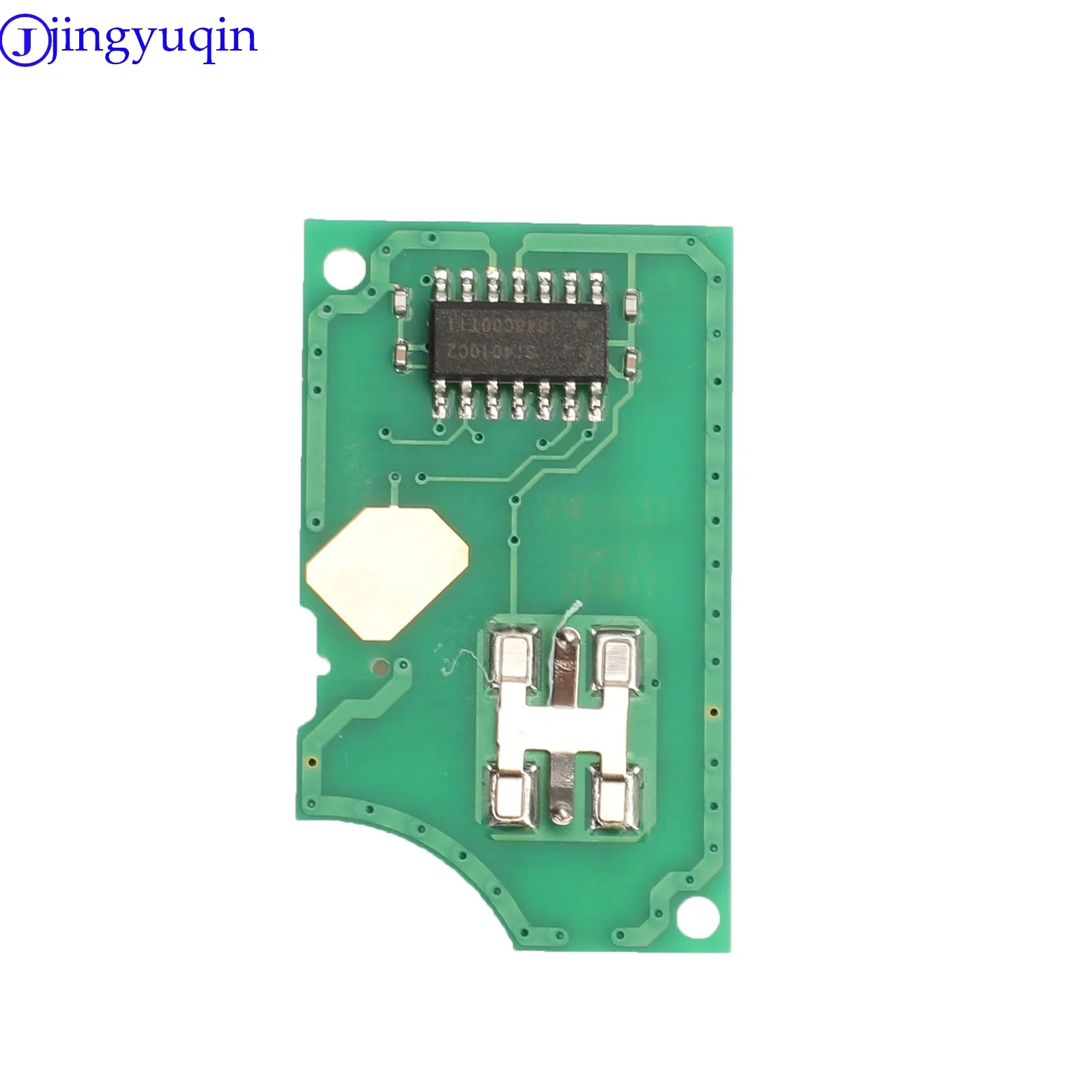 jingyuqin Board Only Flip Key Shell dla VW Golf Passat Polo Jetta Touran Bora Sharan 1J 0959753 AH,1K 0959753 DA,1K 0959753 G 433mhz
