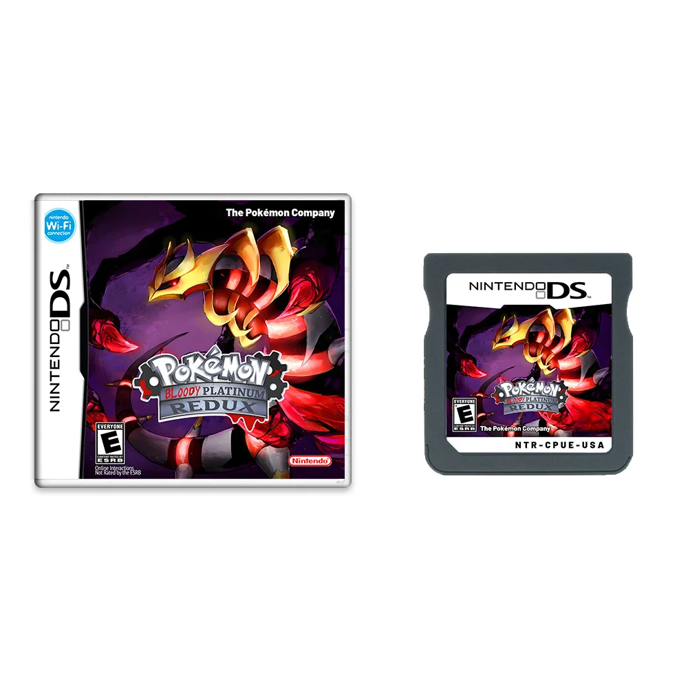 Pokémon Blood Platinum Ultimate Edition NDS Game Card US Version English New