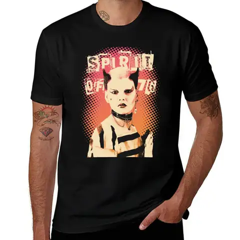 Soo Catwoman UK Punk Rock T-Shirt summer clothes T-shirts man Aesthetic clothing plus sizes men graphic t shirts