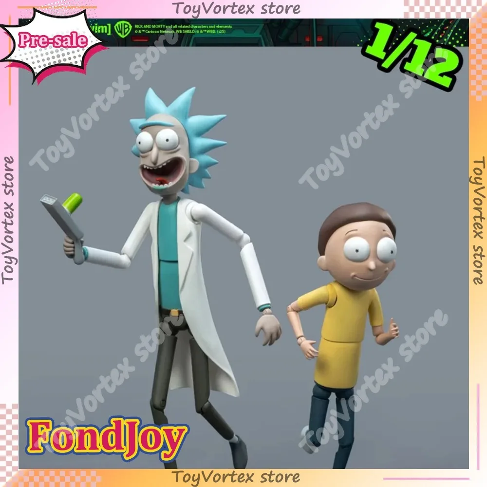

100% Original Fondjoy Action Figure Adult Swim Anime Action Figures Figurine Fondjoy 1/12 model toy Joint Movable Kid Toys Gifts