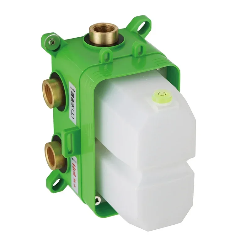 Imagem -03 - Torneira Termostática de Parede para Chuveiro e Maneiras Material de Latão Cromado Válvula Misturadora de Chuveiro de Banho de Alta Qualidade com Caixa Embutida