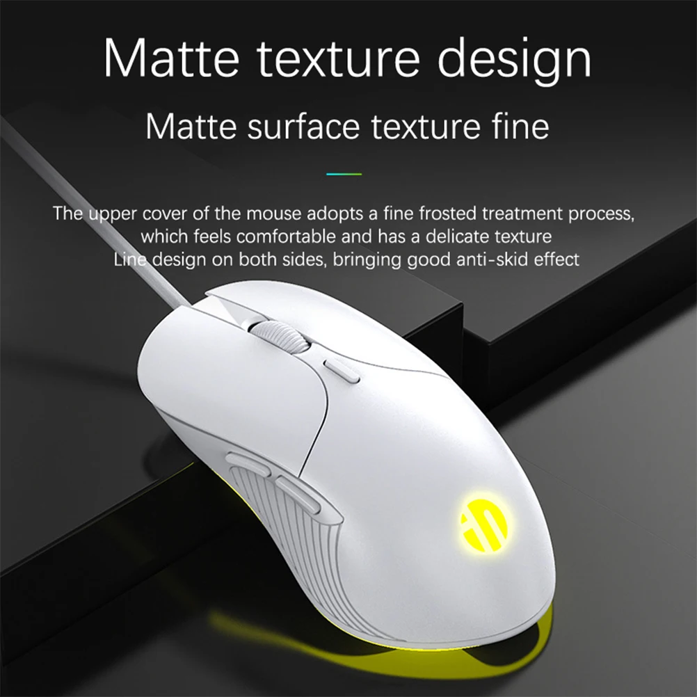 Profession Wired Gaming Mouse 6 Buttons 4800 DPI LED Optical USB Computer Mouse For PC Laptop Gamer Mice Mute Wired Mouse