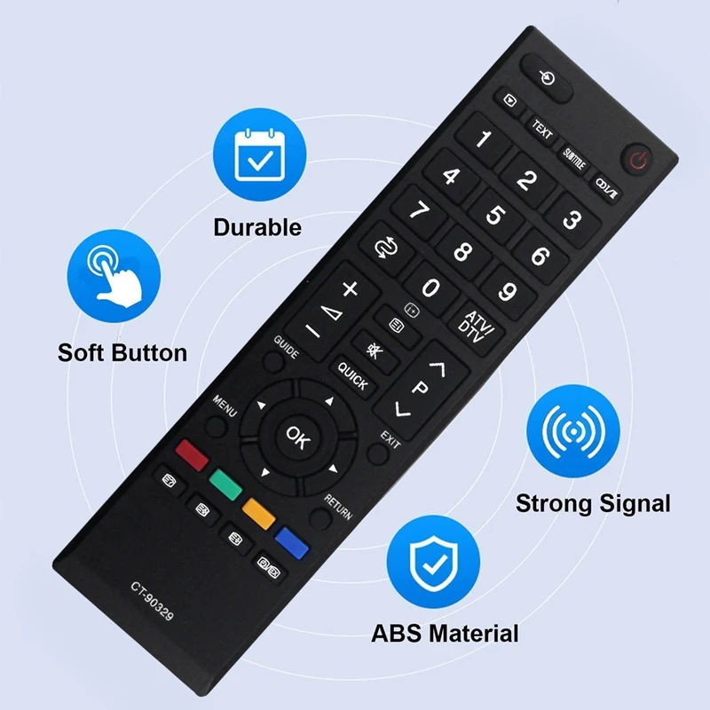 Запасные части для пульта дистанционного управления для Toshiba 42HL800AZ 42SL700A 50L2300A 40RV700A 42HL800A