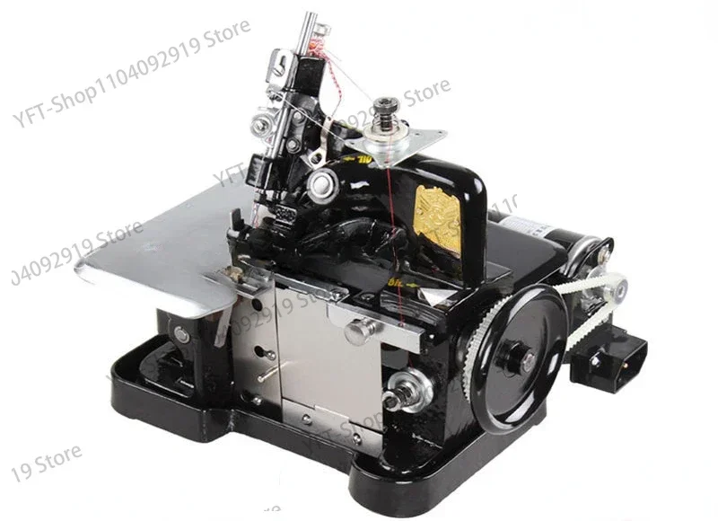 가정용 재봉틀 오버록 기계, 소형 데스크탑 전기 오버록 뜨게, 의류 가공 도구, 220V, 180W, 250W