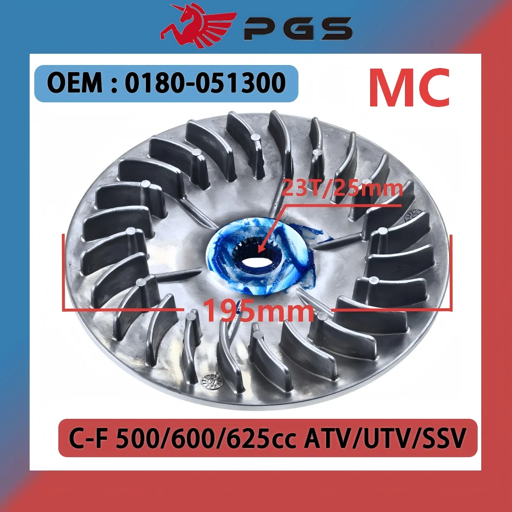 

Primary Tight Pulley Assy 0180-051300 For CFMoto ATV Accessories CForce 188 500 UTV SSV CF Moto Part CF188 CF500 X5