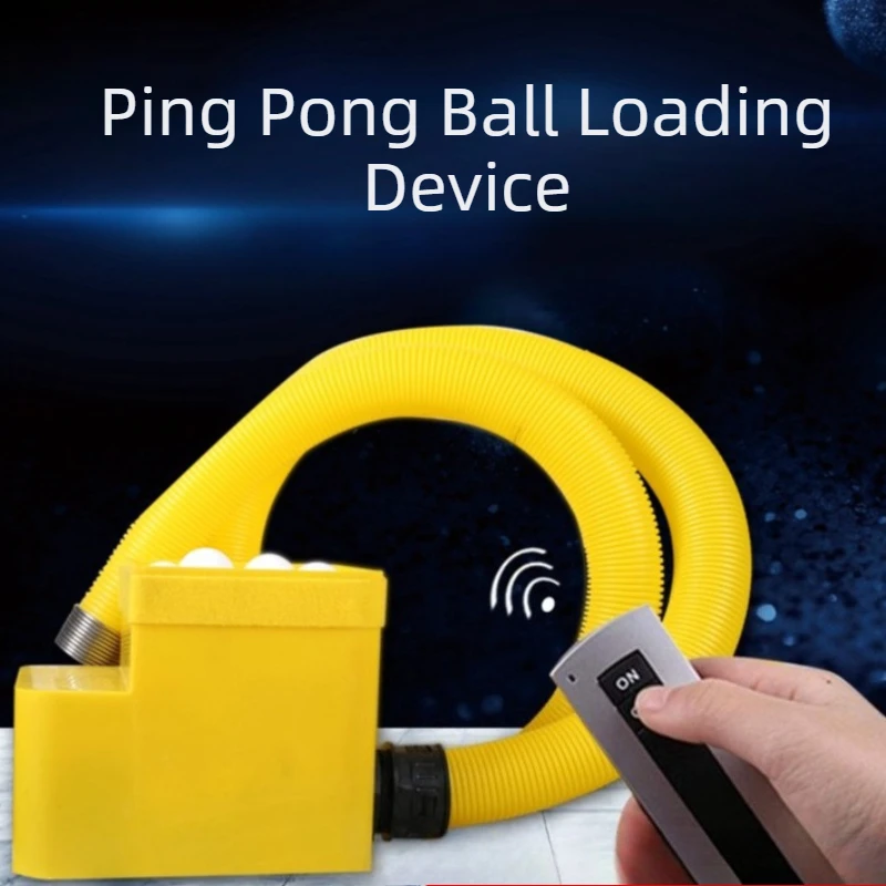 Automatic Ping Pong Ball Loading Device Large Capacity Table Tennis Loading Machine Durable Balls Trainer Portable Sports Parts