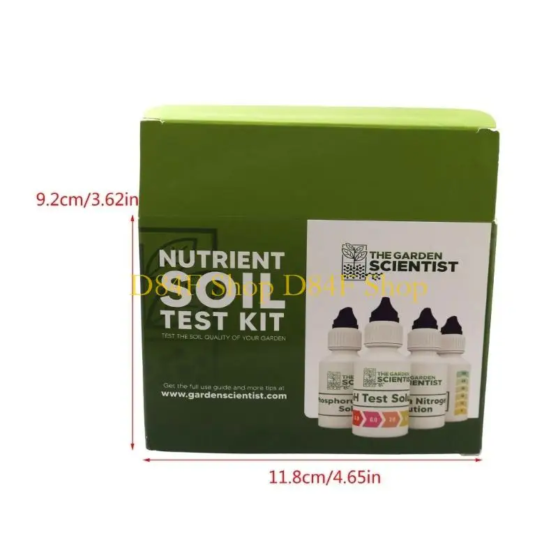 D84F مجموعة اختبار التربة اختبار الأمونيا والنيتروجين والفوسفور والبوتاس للمروج والحدائق والمزارع والزراعة #6