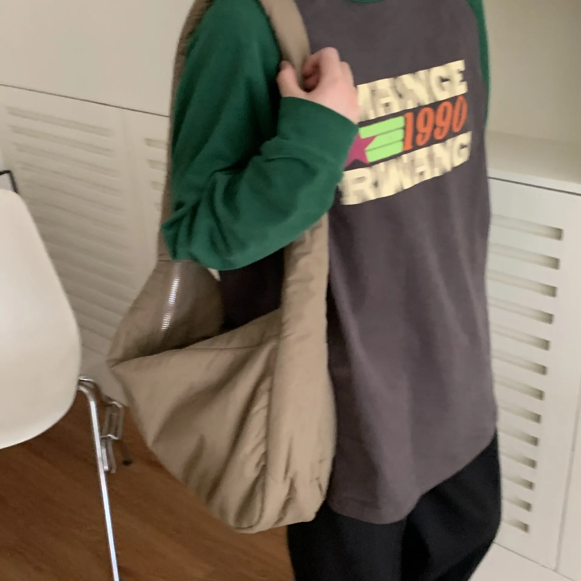 Women Crossbody Bag Large Capacity New Fashionable Soft Shoulder Tote Bag Retro Casual Simple Crossbody Bags for Women